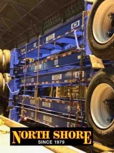 Before Chassis Re-Stack before Semi Towing