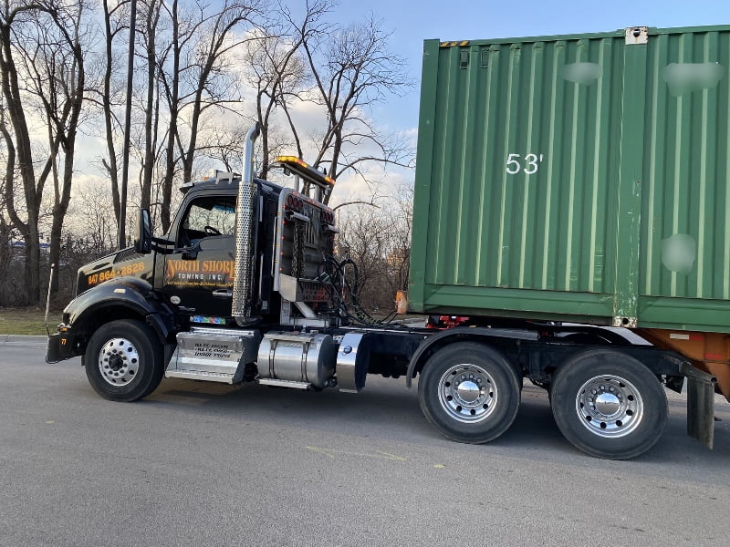 North Shore Towing I 90 heavy towing