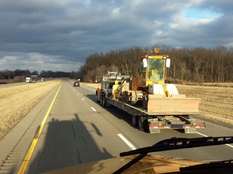 Evanston equipment hauling
